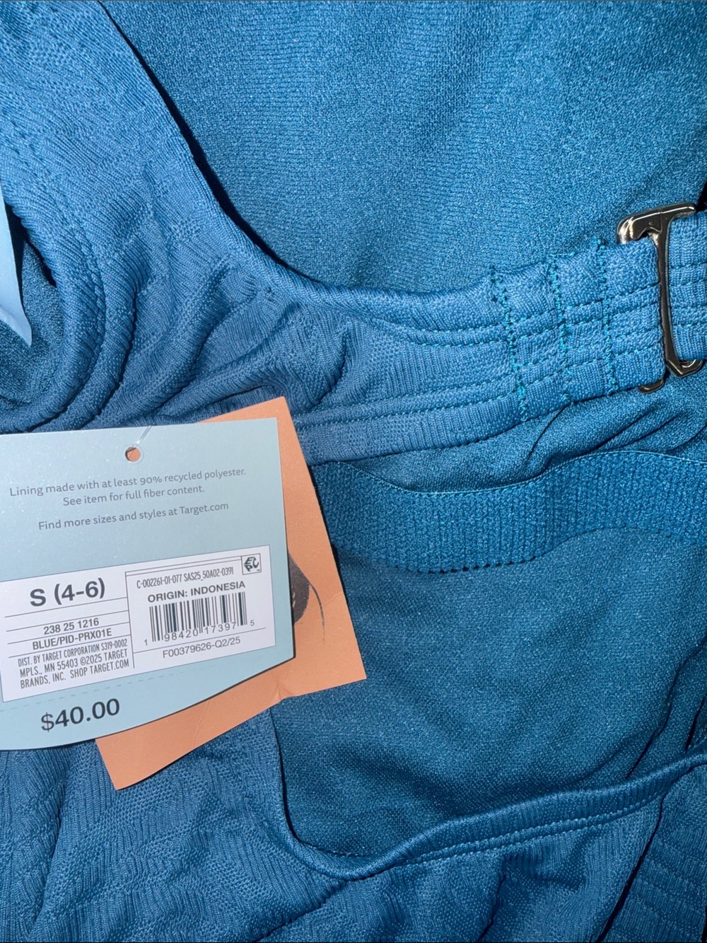 Womens’ Shade And Shore Blue (Teal) One Piece Swimsuit
Small (4-6)
MSRP $40
NWT - Picture 6 of 6